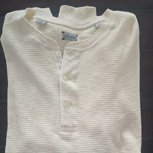 Lucchese Men's Cream Crewneck Sweater